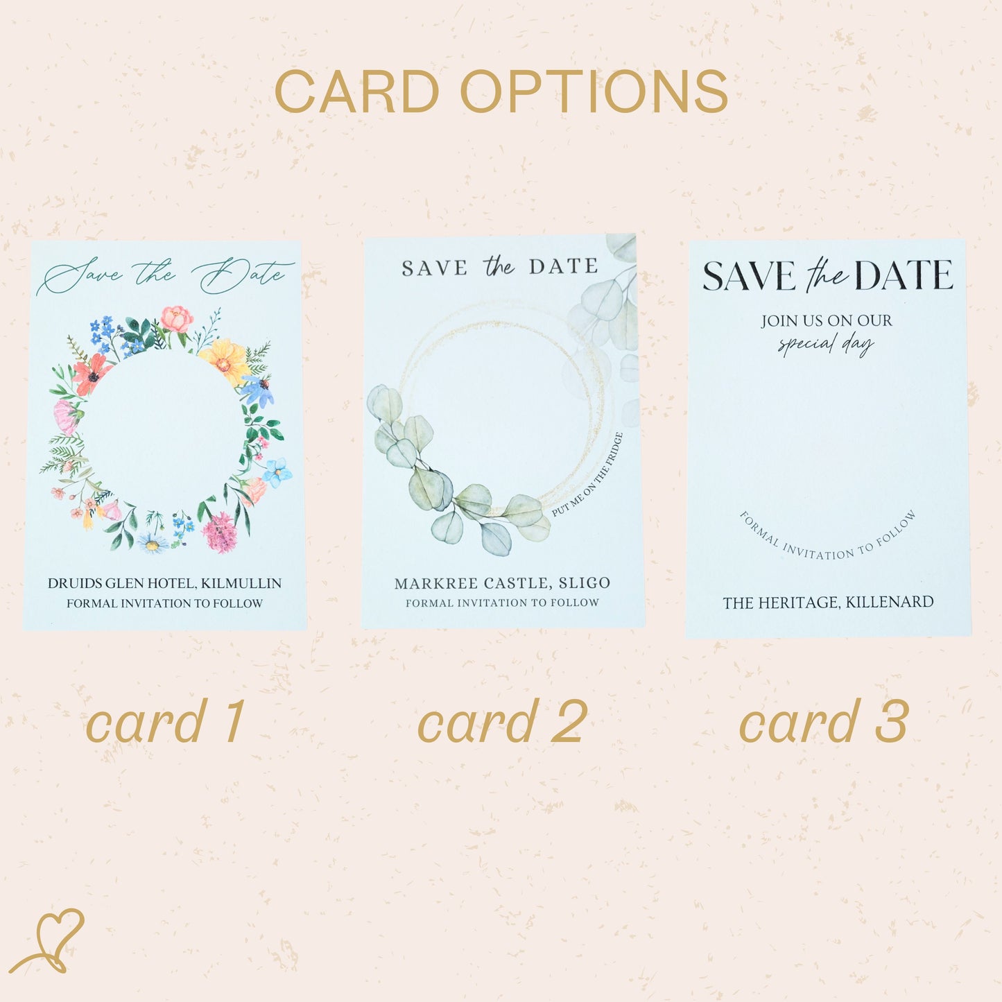 Save The Date Magnet and Card