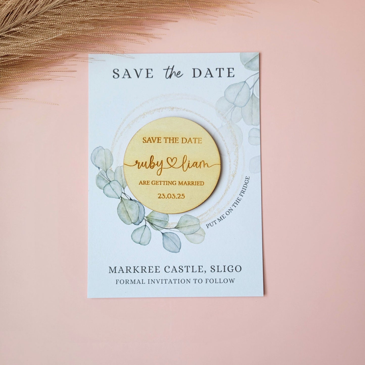 Save The Date Magnet and Card