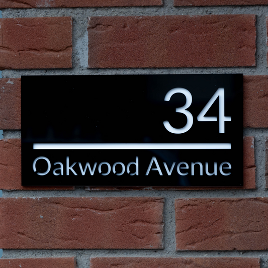 Custom House Sign